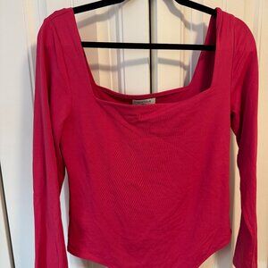 Aritzia Original Contour Squareneck Bodysuit